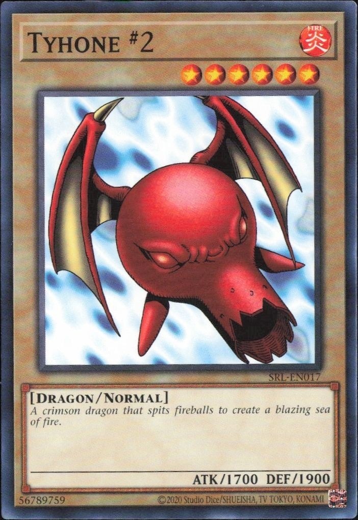 2023 Yu-Gi-Oh! Spell Ruler Tyhone #SRL-EN017 Yu-Gi-Oh! card front