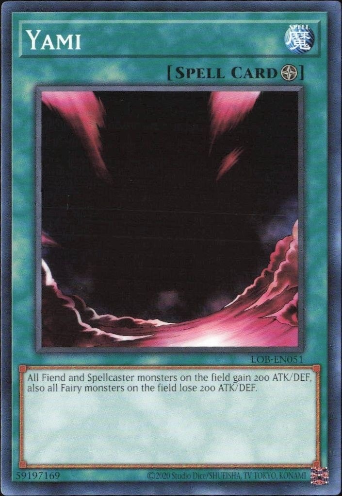2023 Yu-Gi-Oh! Legend of Blue Eyes White Dragon Yami #LOB-EN051 Yu-Gi-Oh! card front