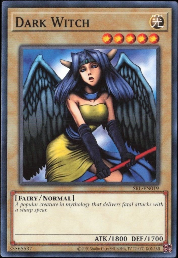 2023 Yu-Gi-Oh! Spell Ruler Dark Witch #SRL-EN019 Yu-Gi-Oh! card front