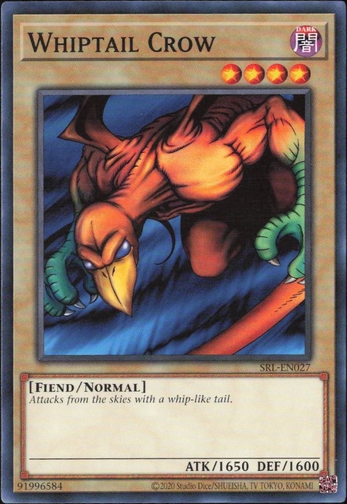2023 Yu-Gi-Oh! Spell Ruler Whiptail Crow #SRL-EN027 Yu-Gi-Oh! card front