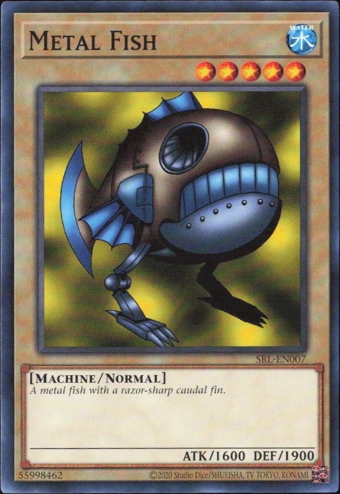 2023 Yu-Gi-Oh! Spell Ruler Metal Fish #SRL-EN007 Yu-Gi-Oh! card front