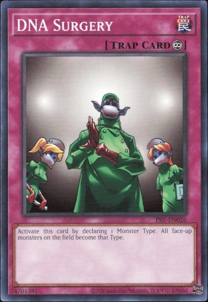 2023 Yu-Gi-Oh Pharaoh's Servant DNA Surgery #PSV-EN026 trading card