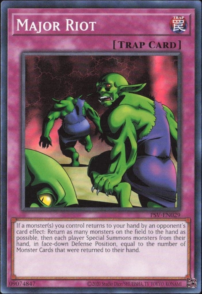 2023 Yu-Gi-Oh! Pharaoh's Servant Major Riot #PSV-EN029 Yu-Gi-Oh! card front