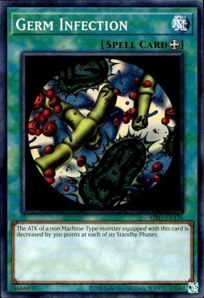 2023 Yu-Gi-Oh Metal Raiders Germ Infection #MRD-EN136 trading card