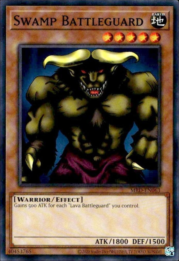 2023 Yu-Gi-Oh Metal Raiders Swamp Battleguard #MRD-EN063 trading card