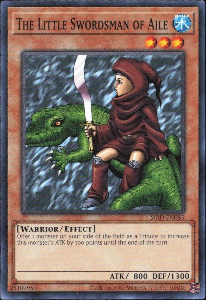 2023 Yu-Gi-Oh Metal Raiders The Little Swordsman of Aile #MRD-EN085 trading card