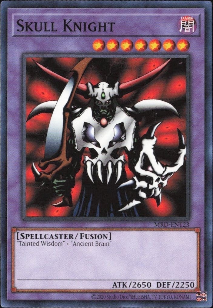 2023 Yu-Gi-Oh Metal Raiders Skull Knight #MRD-EN123 trading card