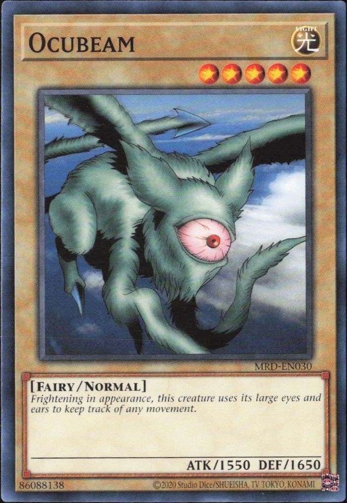 2023 Yu-Gi-Oh Metal Raiders Ocubeam #MRD-EN030 trading card