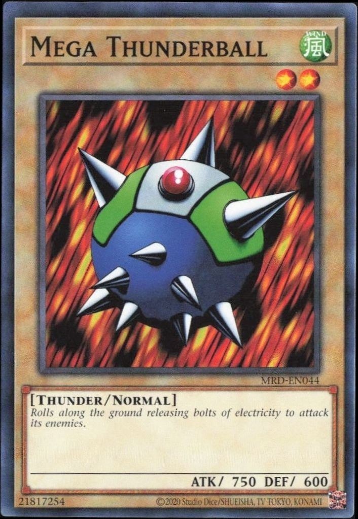 2023 Yu-Gi-Oh Metal Raiders Mega Thunderball #MRD-EN044 trading card