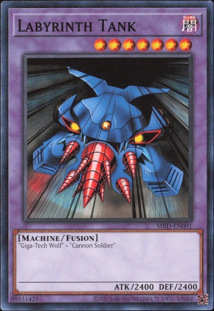 2023 Yu-Gi-Oh! Metal Raiders Labyrinth Tank #MRD-EN091 Yu-Gi-Oh! card front