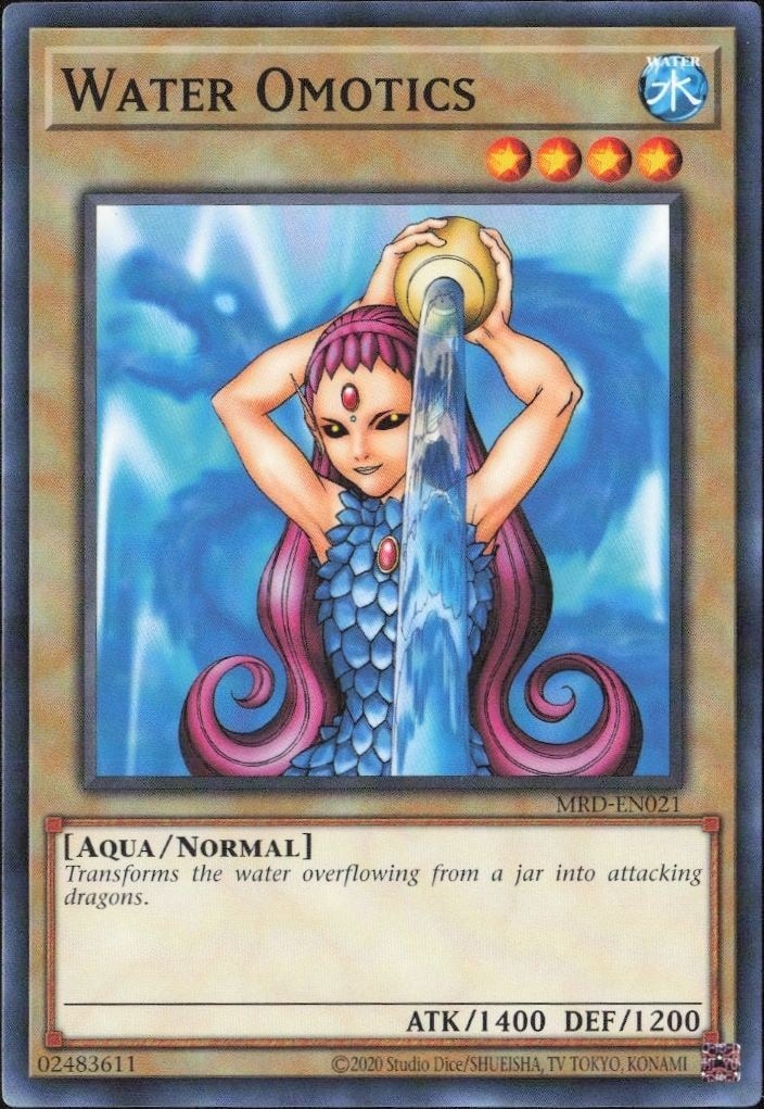 2023 Yu-Gi-Oh! Metal Raiders Water Omotics #MRD-EN021 Yu-Gi-Oh! card front
