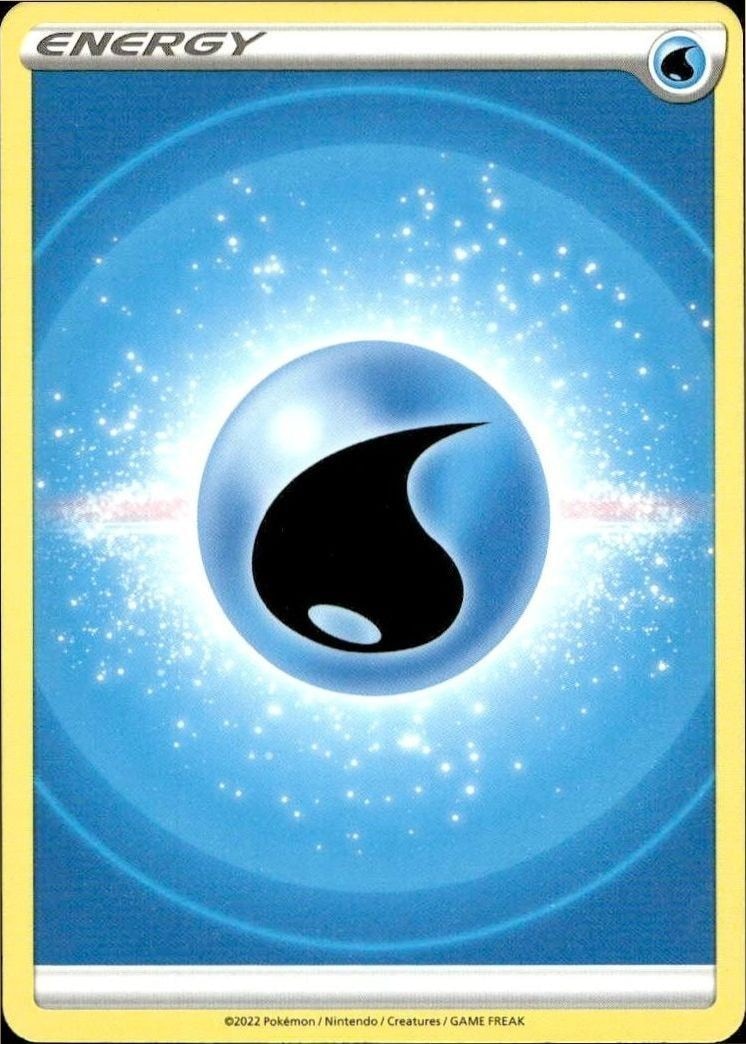 2017 Pokémon Sword & Shield Water Energy #003/202 trading card