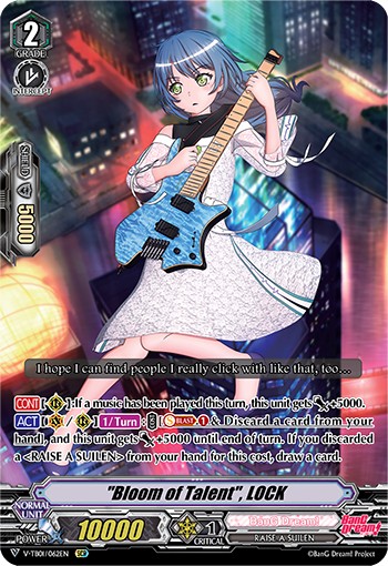 "Bloom of Talent", LOCK - Image 1