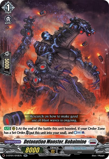 Detonation Monster, Bobalmine (Double Rare · Holo)