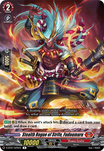 Stealth Rogue of Strife, Fudoumaru (Rare · Normal)