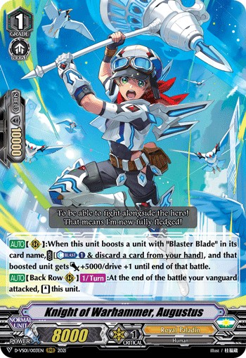 Knight of Warhammer, Augustus (Rrr · Normal)