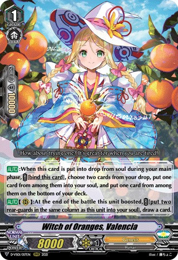 Witch of Oranges, Valencia (Rrr · Normal)