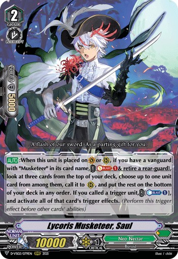 Lycoris Musketeer, Saul - Image 1