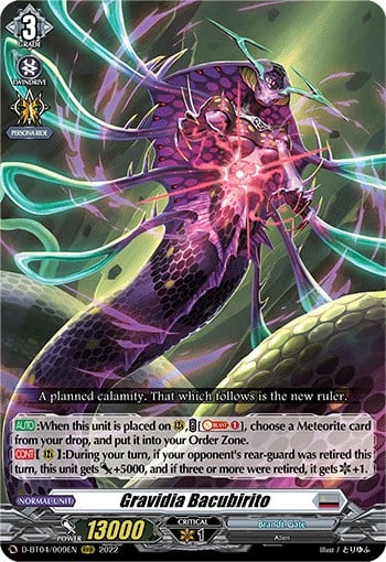Gravidia Bacubirito (Triple Rare · Holo)