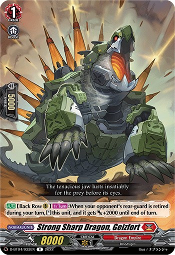 Strong Sharp Dragon, Geizfort (Rare · Normal)