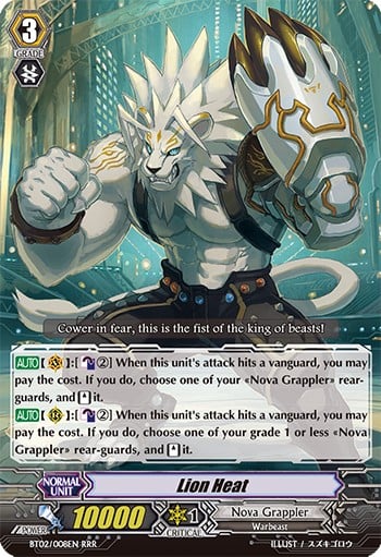 Lion Heat (Triple Rare · Holo)