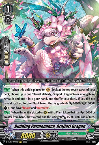 Budding Permenance, Grajiorl Dragon - Image 1