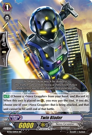 Twin Blader (Double Rare · Holo)