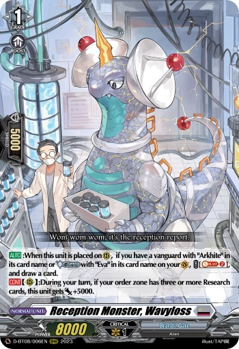 Reception Monster, Wavyloss (Triple Rare · Holo)