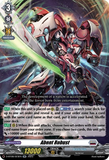 Abent Robust (Double Rare · Holo)