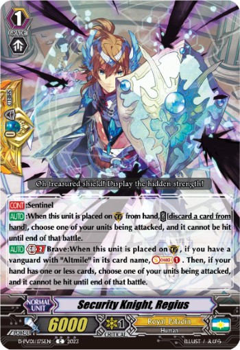 Security Knight, Regius - Image 1