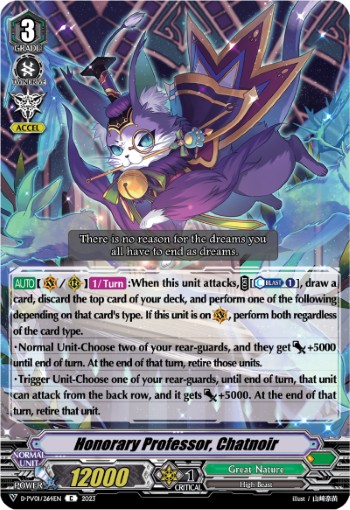 Honorary Professor, Chatnoir - Image 1