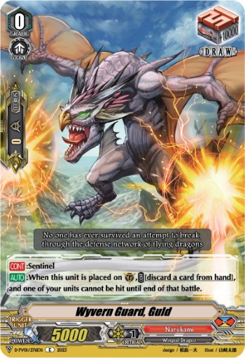 Wyvern Guard, Guld - Image 1