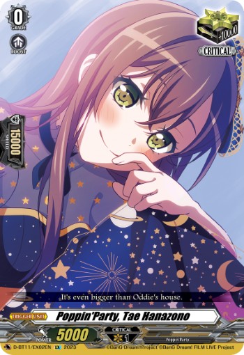 Poppin'Party, Tae Hanazono (Ex · Normal)