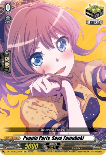 Poppin'Party, Saya Yamabuki (Ex · Normal)