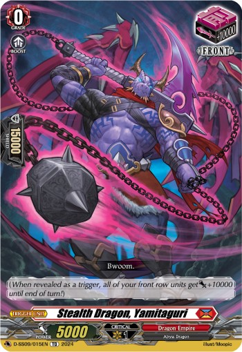 2024 Cardfight!! Vanguard Stealth Dragon, Yamitaguri #D-SS09/015EN trading card