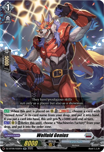 Wolfuld Genius (Double Rare · Holo)