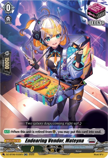Endearing Vendor, Mateyna (Double Rare · Holo)