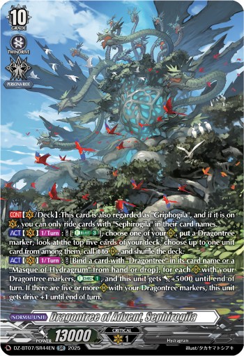 Dragontree of Advent, Sephirogila (Sr · Normal)