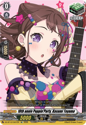 10th anniv Poppin'Party, Kasumi Toyama (Ex · Normal)