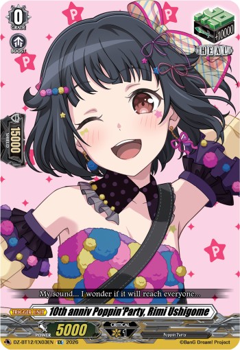 10th anniv Poppin'Party, Rimi Ushigome (Ex · Normal)