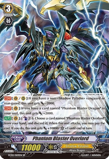 Phantom Blaster Overlord (Special Parallel · Holo) · 2014