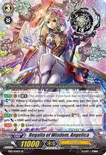 Regalia of Wisdom, Angelica (Special Parallel · Holo) · 2014
