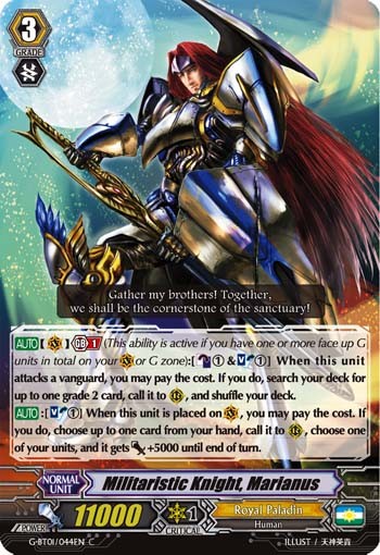 Militaristic Knight, Marianus - Image 1