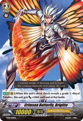 Crimson Butterfly, Brigitte - Image 1