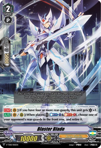 Blaster Blade (Td · Normal) · 2018