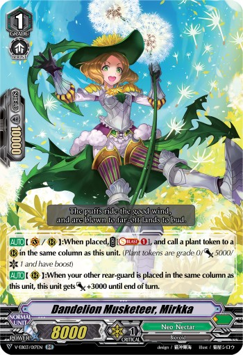 Dandelion Musketeer, Mirkka - Image 1