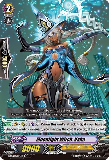 2013 Cardfight!! Vanguard Moonlight Witch, Vaha #BT05/017EN trading card