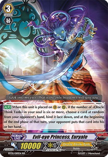2013 Cardfight!! Vanguard Evil-eye Princess, Euryale #BT05/019EN trading card