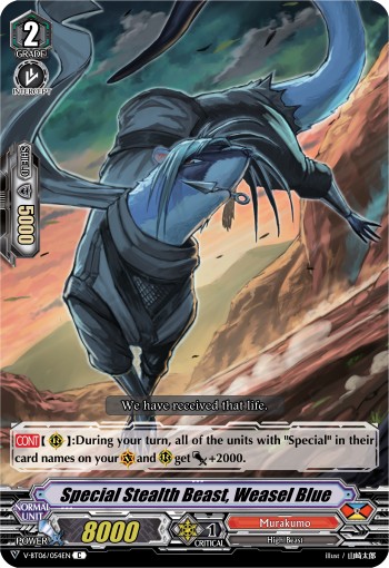 Special Stealth Beast, Weasel Blue - Image 1