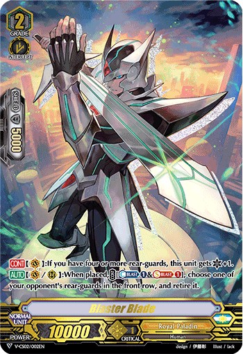 Blaster Blade (Promo · Normal) · 2019